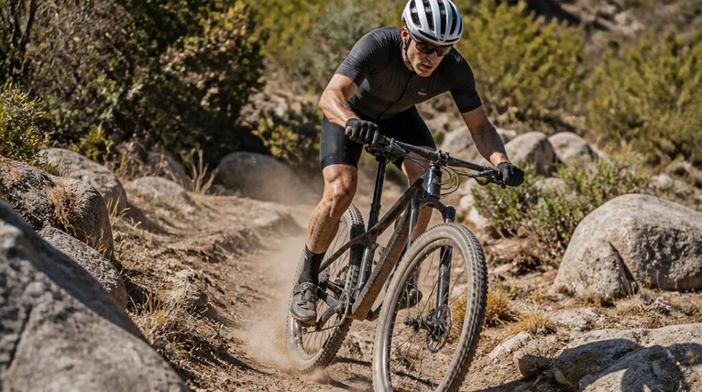 Cannondale Scalpel LAB71 sur parcours XC