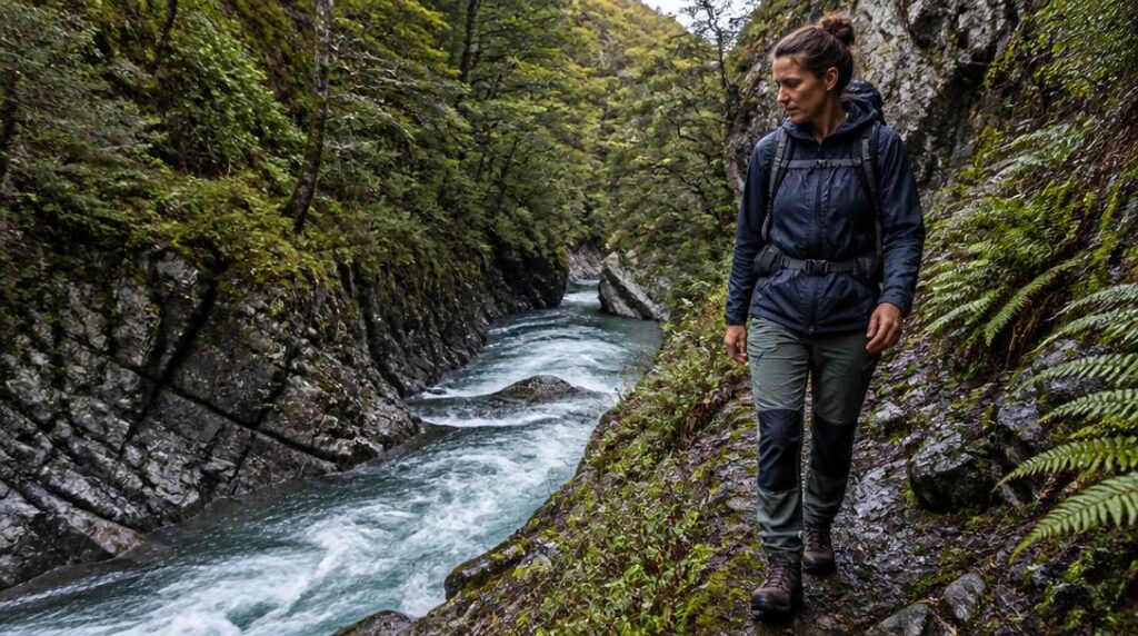 Randonnée sportive dans les gorges de l'Auvézère