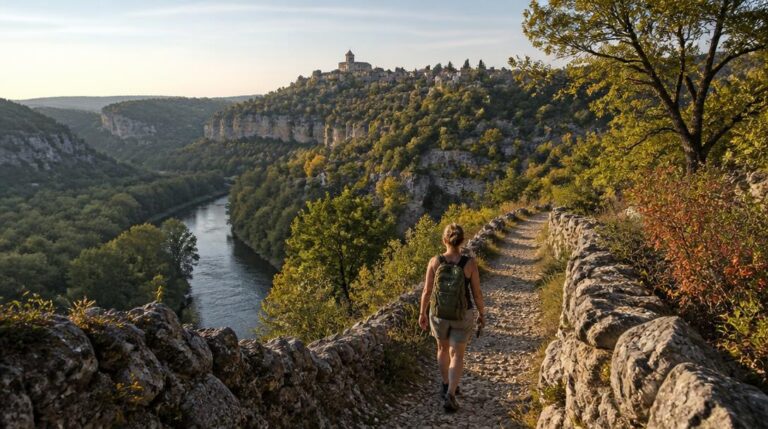 Les plus belles randonnées en Dordogne dans une vallée boisée