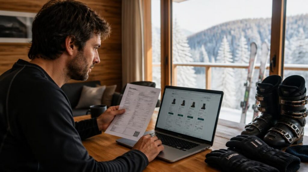 Réserver une location ski en ligne à l’avance