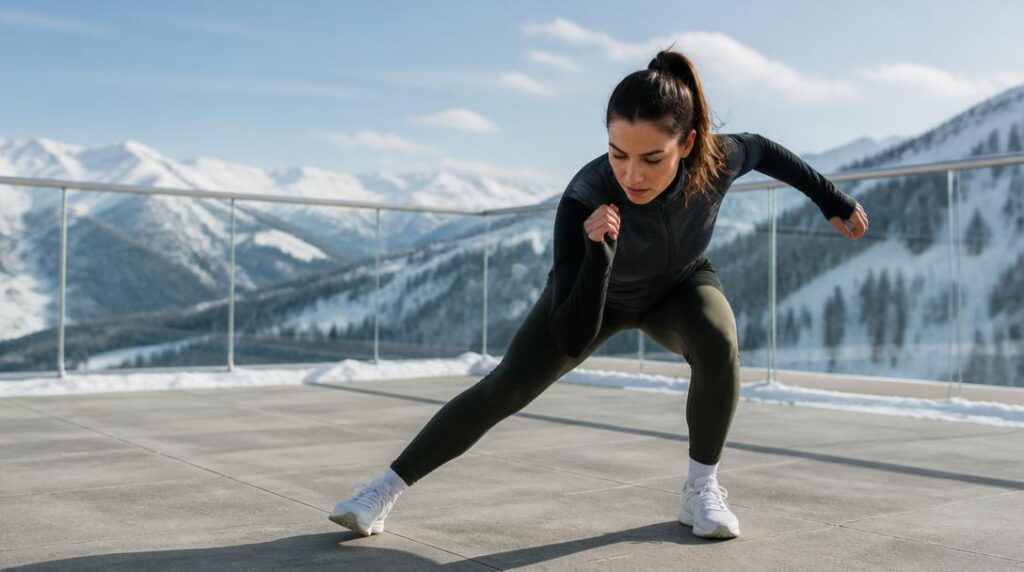 Speed skater pour les appuis latéraux au ski
