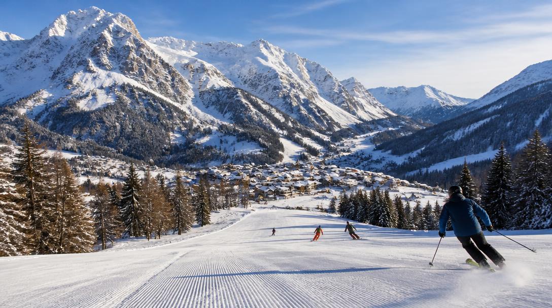 Panorama des stations de ski en Suisse