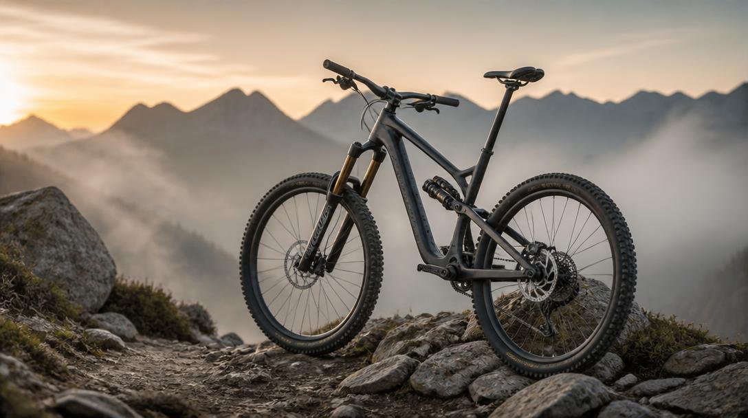 VTT le plus cher du monde sur sentier rocheux